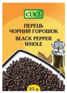 Перець Edel чорний горошок 25г